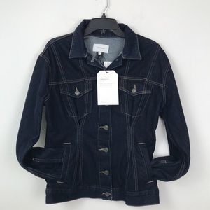 Current/Elliott The Corset Trucker Denim Jean Jack